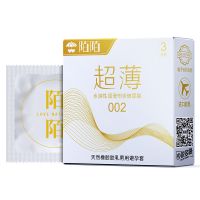 【避孕润滑】陌陌避孕套毒情-002超薄 3只装