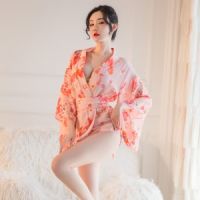 【情趣内衣】日式樱花浴袍 佐卡莲/ZOCOA